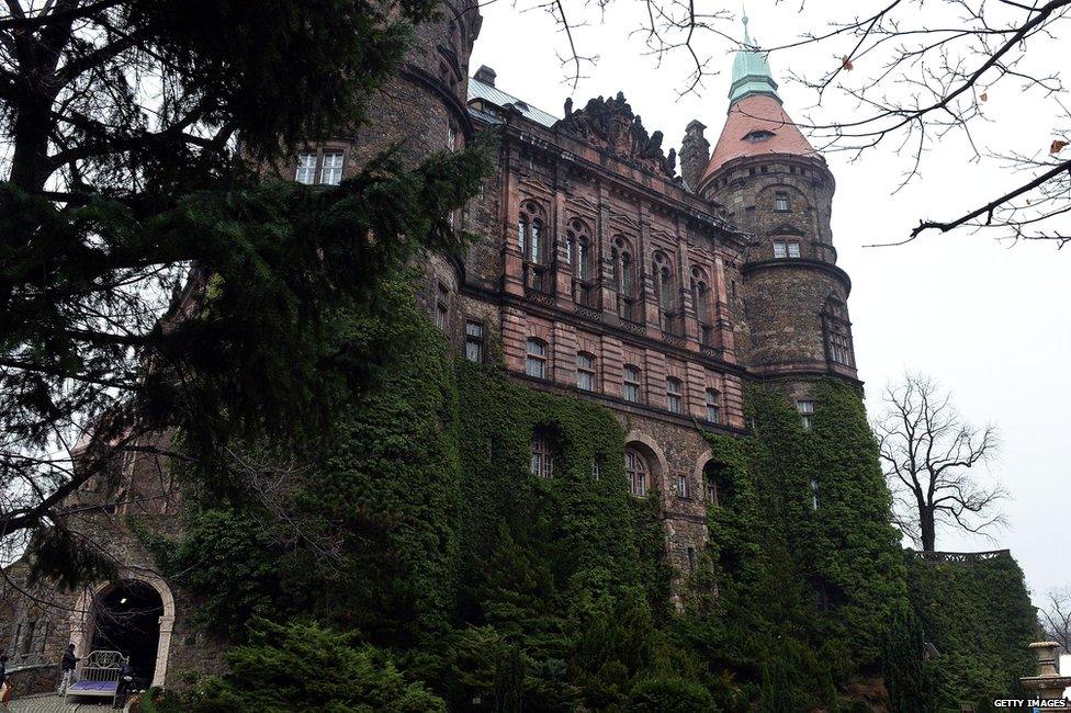 Ksiaz Castle in Poland