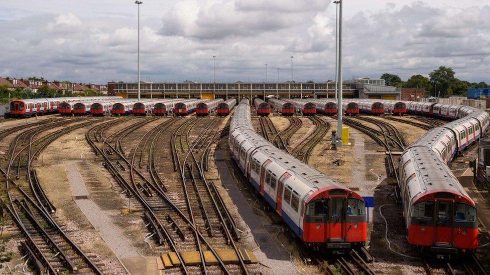 Piccadilly Line trains