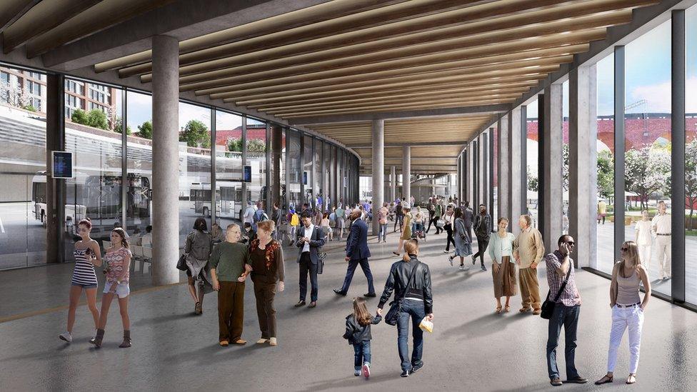 Stockport Interchange plans