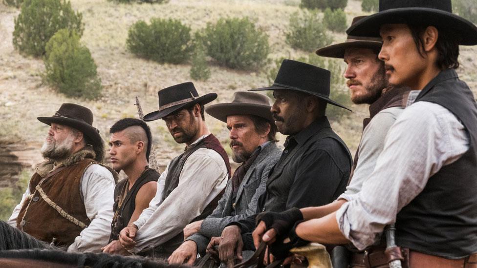 The cast of The Magnificent Seven