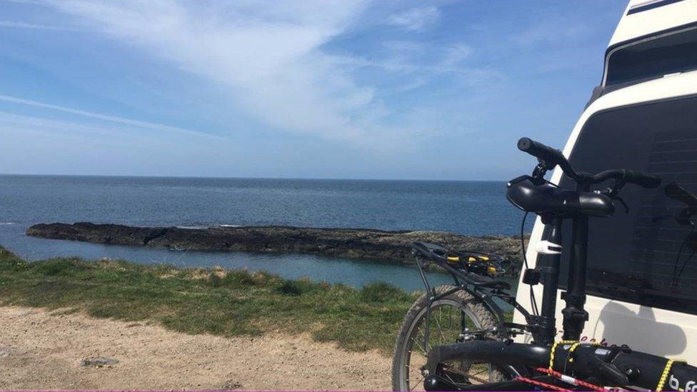 Porth Ysgadan in North Wales