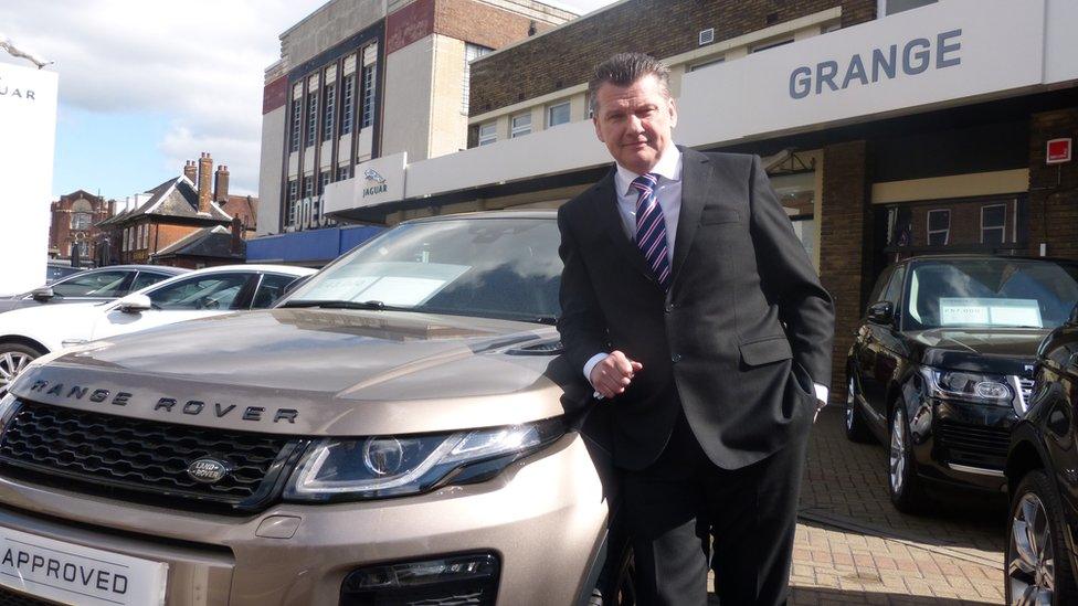 Mark Lavery, chief executive of Cambria Automobiles