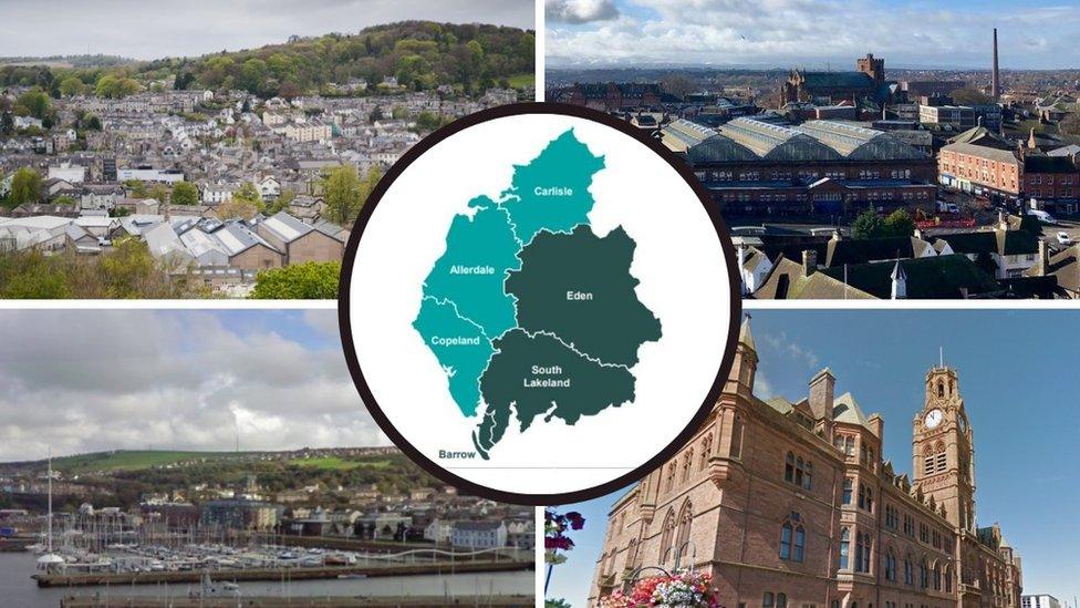 Cumbria councils