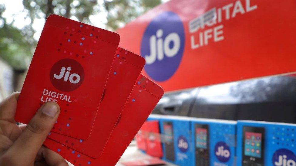 Google has agreed to pay $4.5bn (£3.6bn) for a 7.7% stake in Jio Platforms.