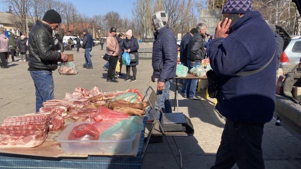 Orikhiv market