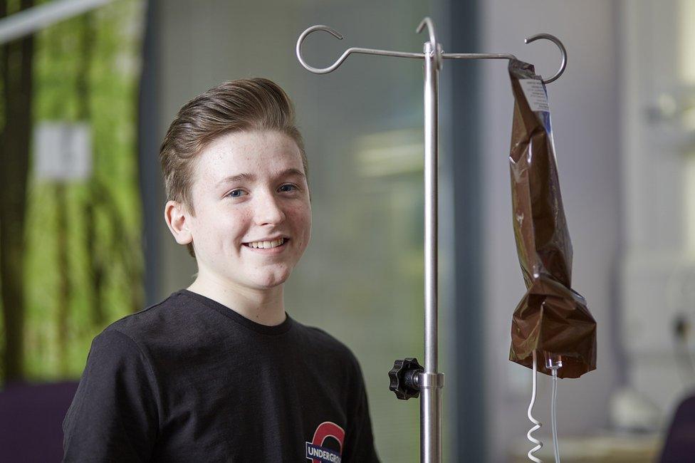 Teenage cancer patient Nairn Archer