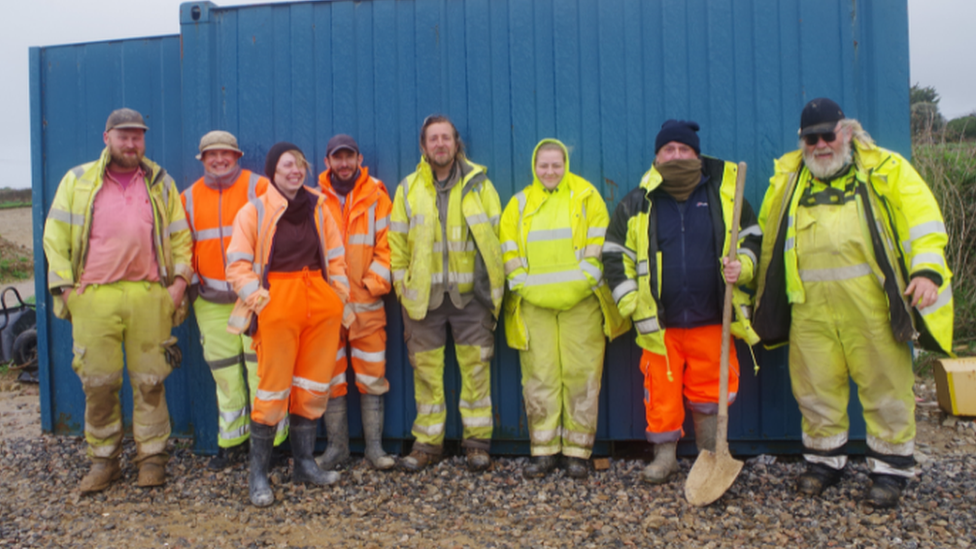 The Cornwall Archaeological Unit team