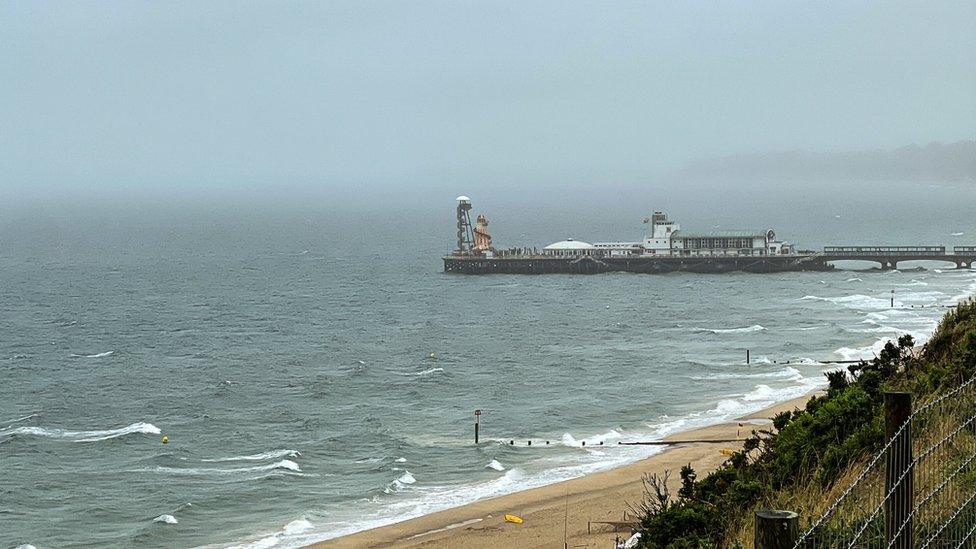 bournemouth pier and beach