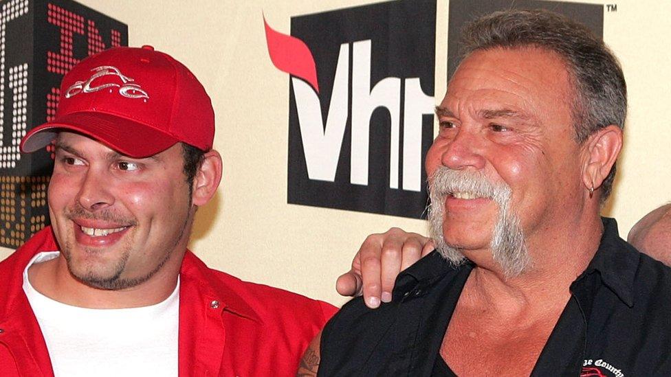 Paul Teutul Jr (left) and Paul Teutul