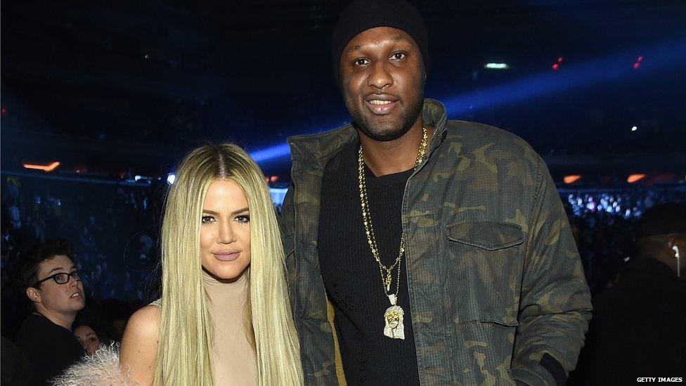 Khloe and Lamar