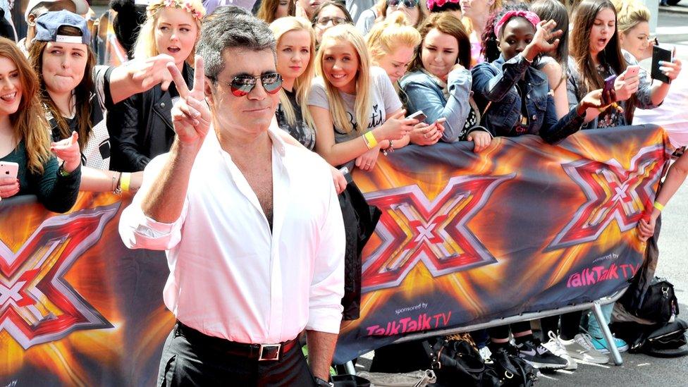 Simon Cowell seen arriving for X Factor auditions