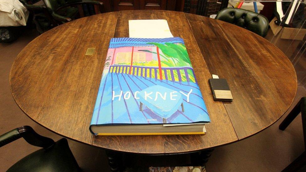 David Hockney's "A Bigger Book"