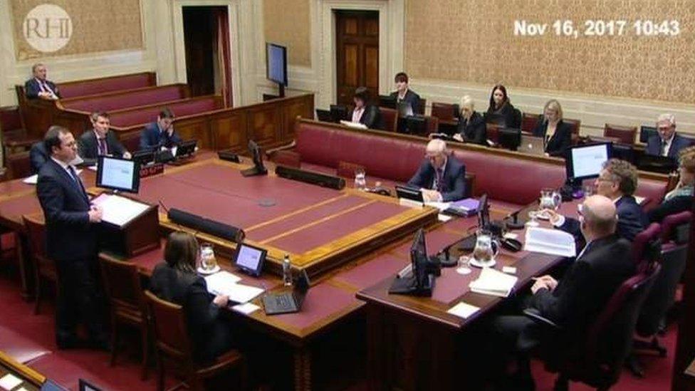 RHI Inquiry hearing