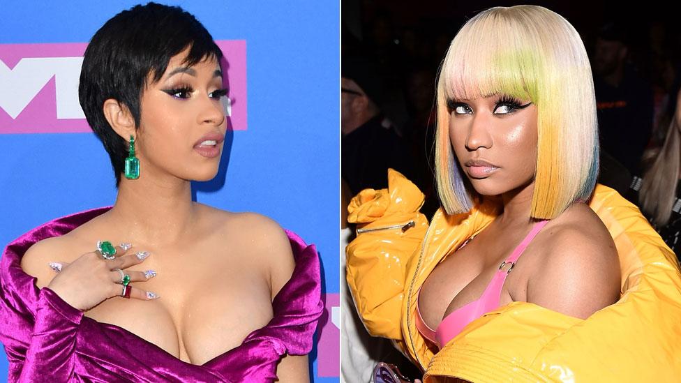 Cardi B and Nicki Minaj