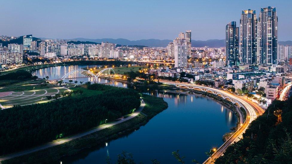 ulsan skyline