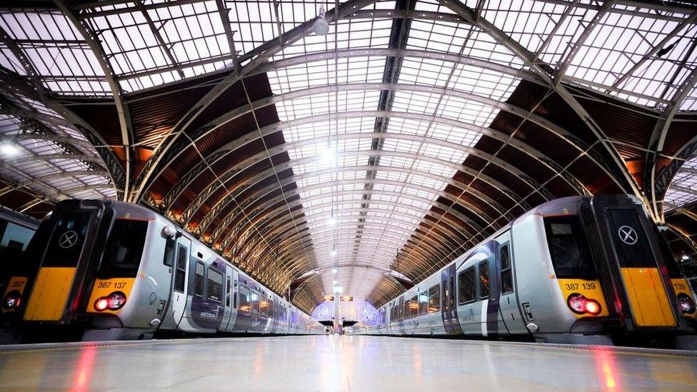 Paddington station in London