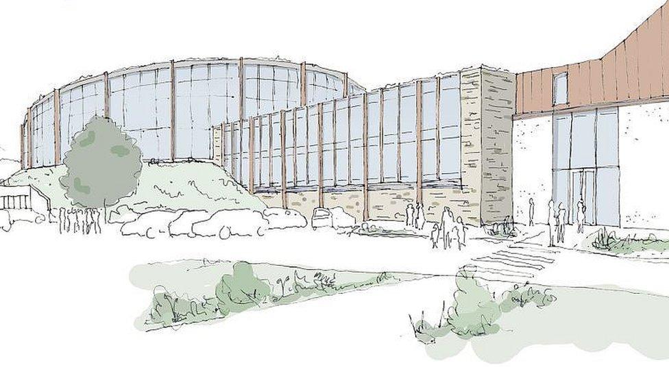 Artist's impression of redeveloped Oasis centre Swindon