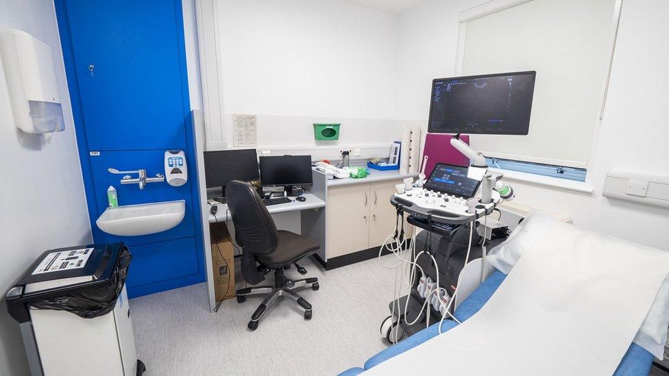 New ultrasound room