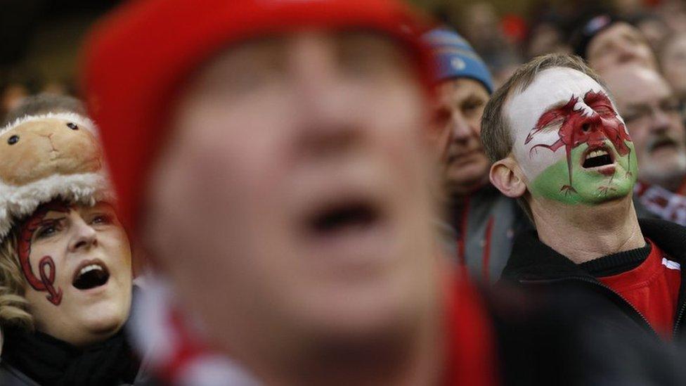 Welsh Six Nations fans