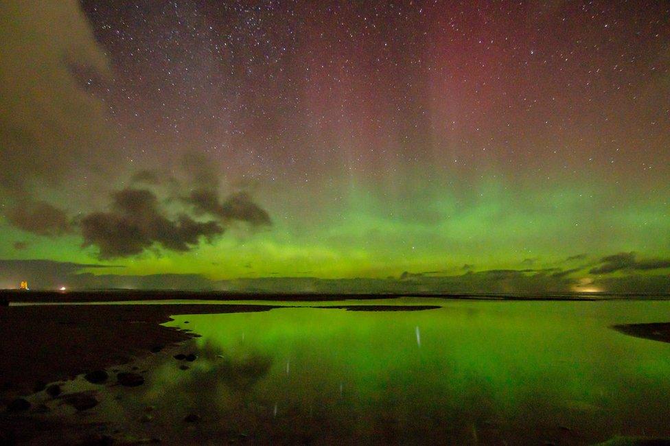 Northern Lights in Findhorn