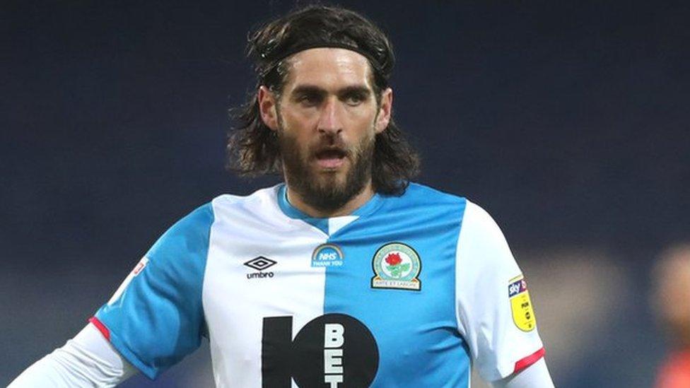 Danny Graham in action for Blackburn Rovers