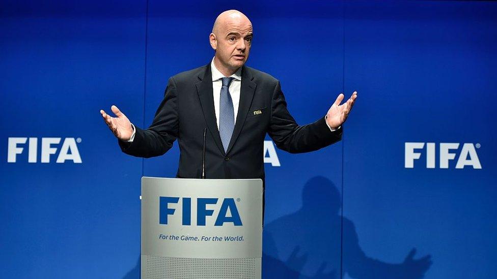 Fifa President Gianni Infantino