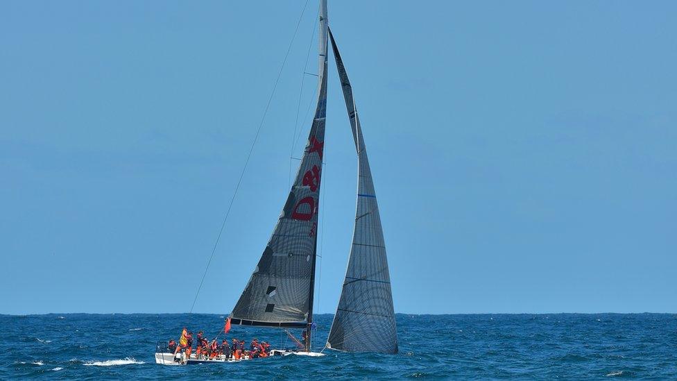 Some 91 boats will compete in the 630 nautical mile (1166km) race