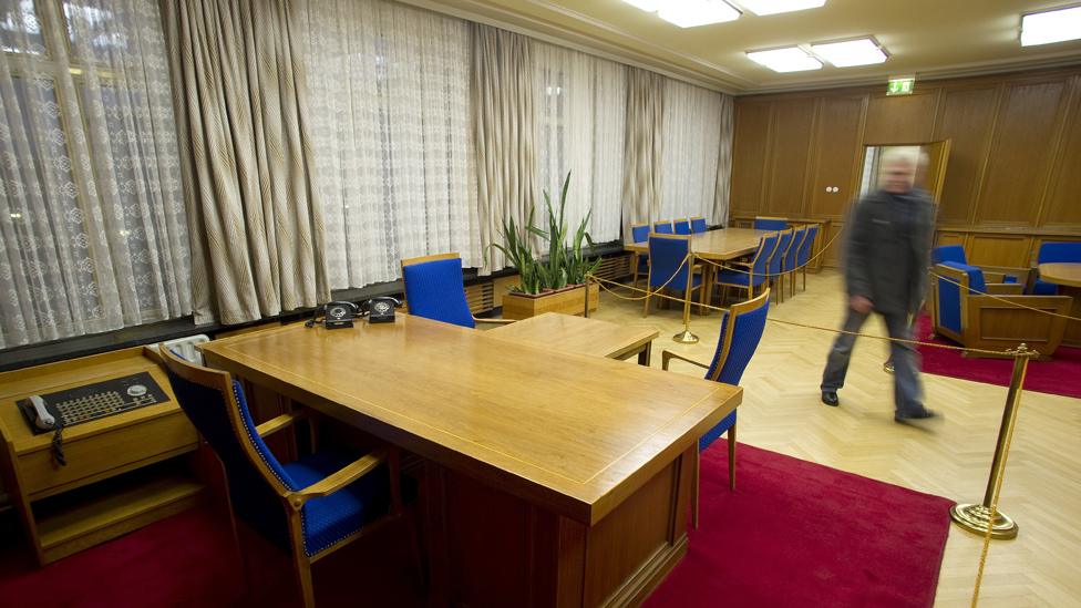 Mielke office in Stasi Museum, Jan 2012 pic