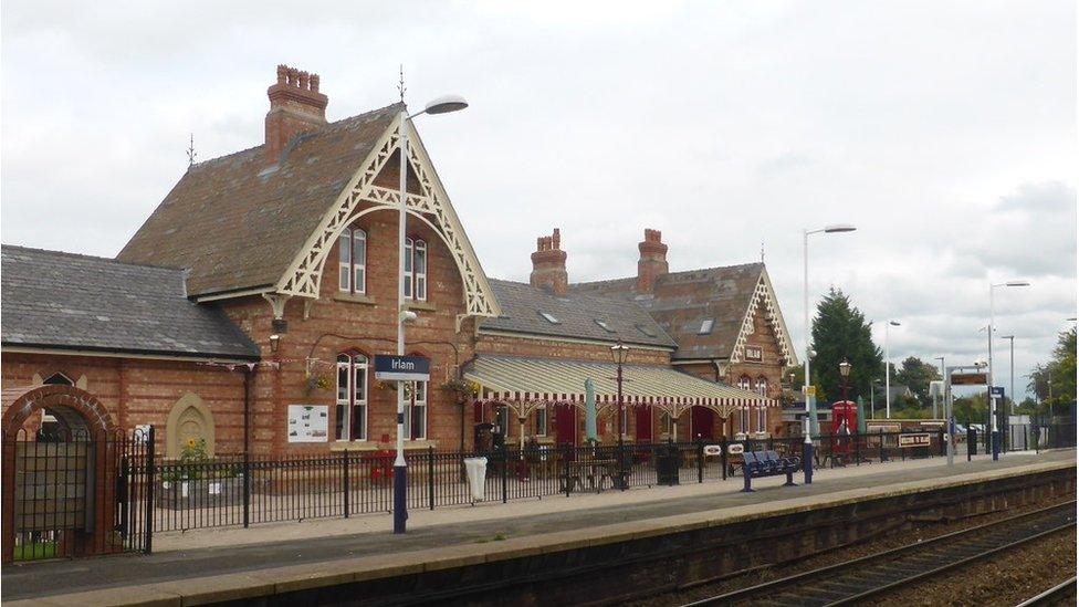 Irlam railway station