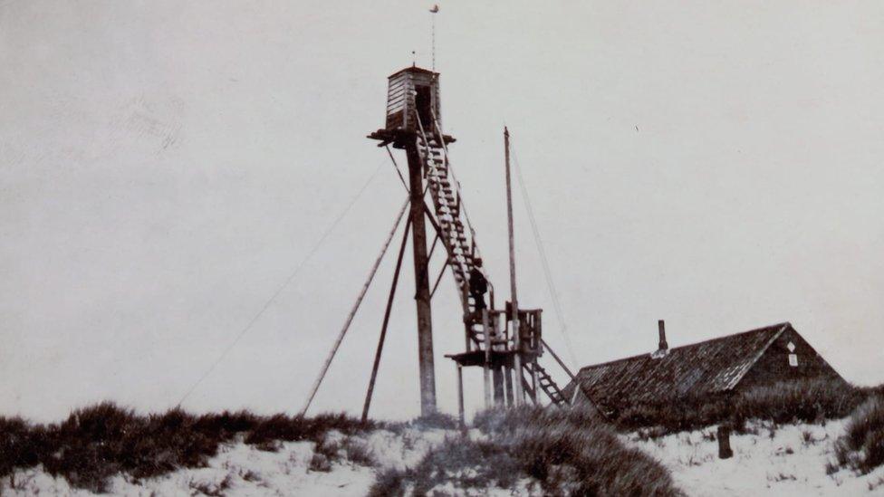 Old coastwatch hut