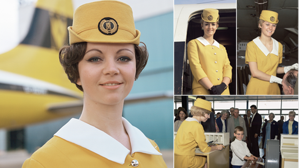 CAbin crew in 1960s