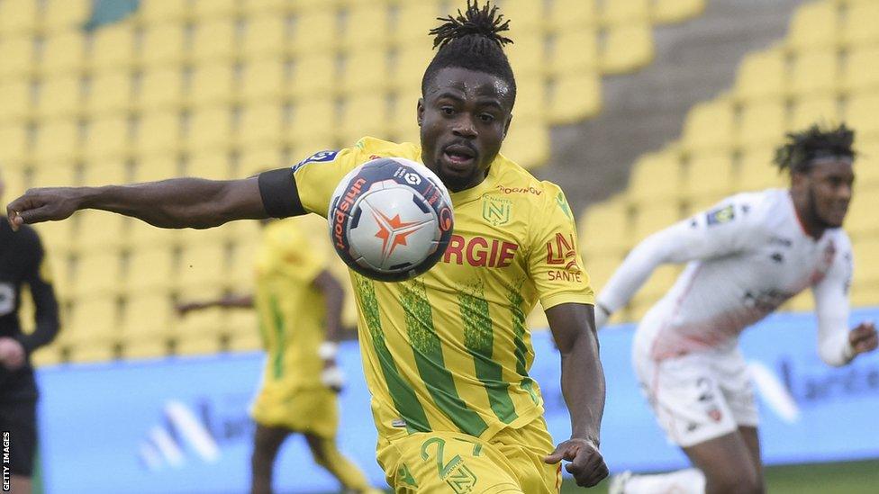 Nigeria and Nantes' Moses Simon