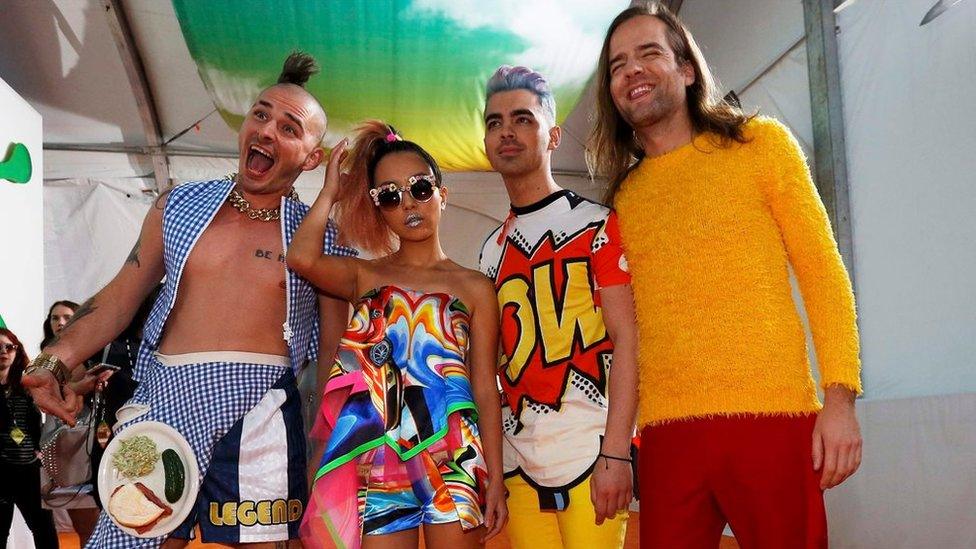 DNCE at the Nikcelodeon Kids' Choice Awards