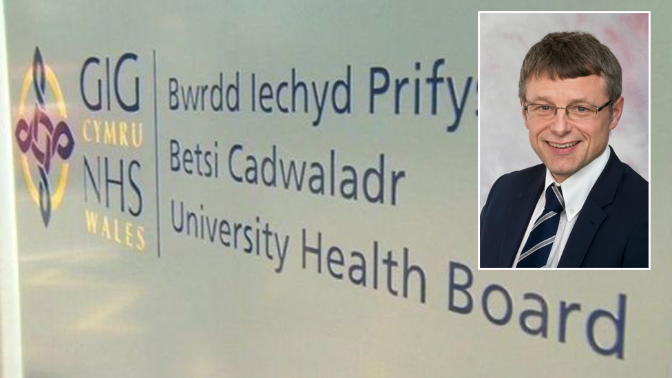 Gary Doherty the new chief executive of Betsi Cadwaladr University Health Board