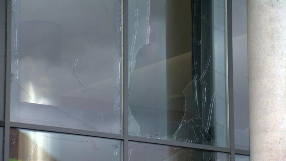 damage to windows