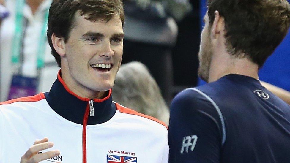 Jamie Murray and Andy Murray