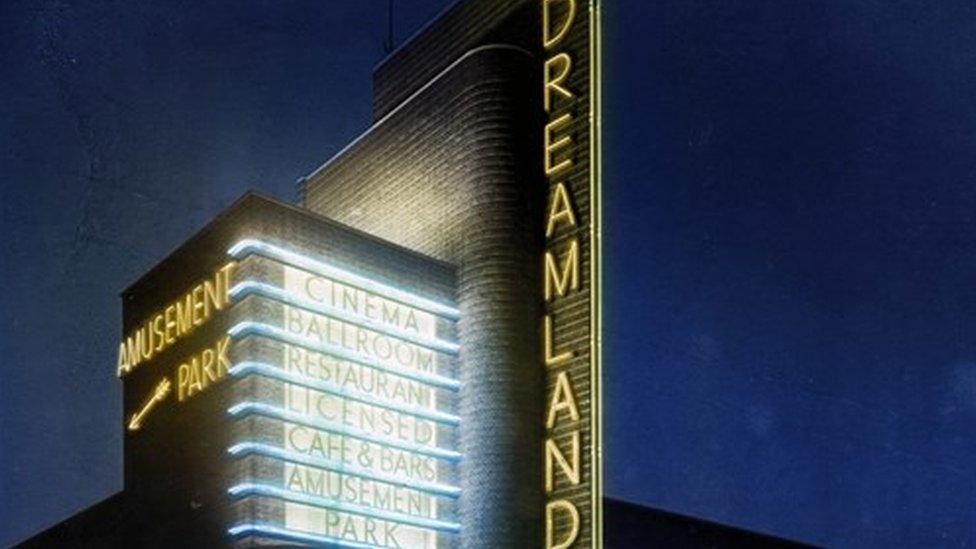 Dreamland neon lighting