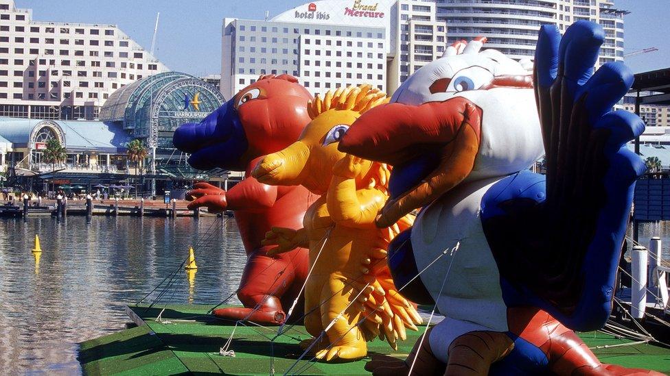 Mascots of the 2000 Olympic and Paralympic Games