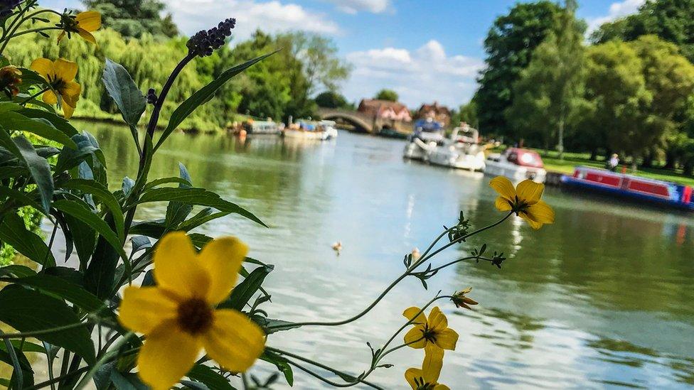 River Thames in Abingdon