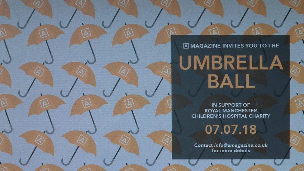 Umbrella Ball poster