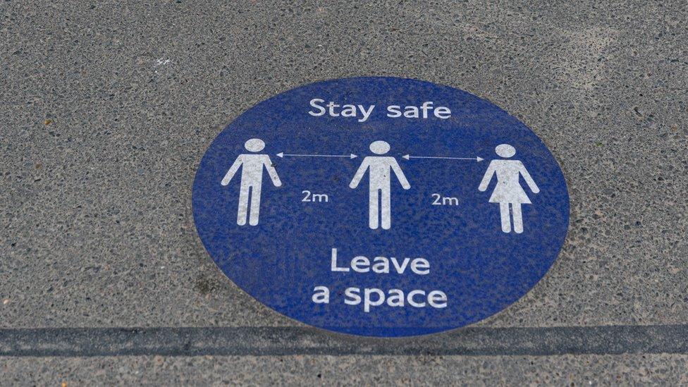 A 'leave a space'