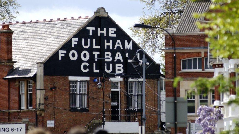 General view of Craven Cottage as it holds it's last football match prior to major redevelopment in 2002