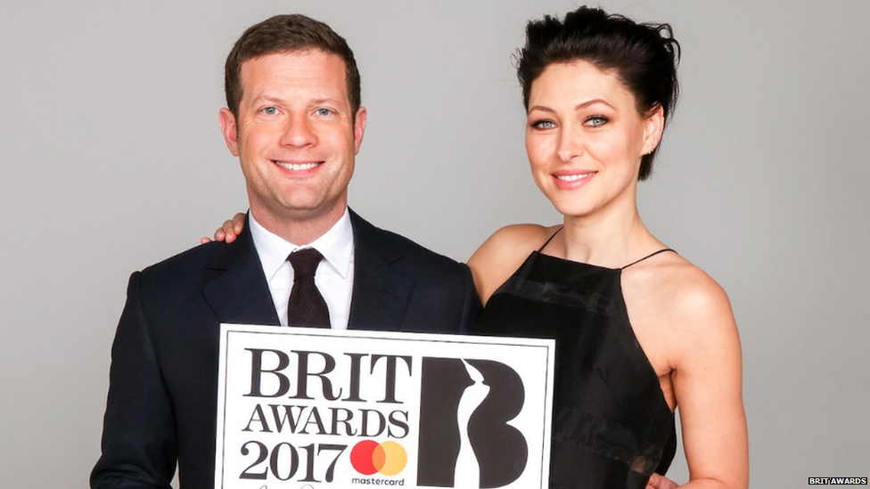 Dermot O'Leary and Emma Willis