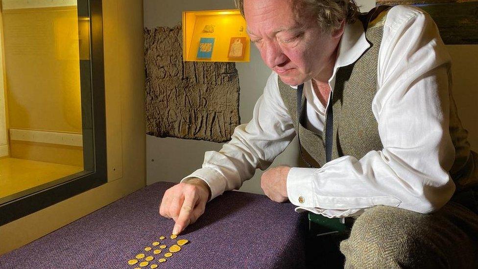 Numismatist Adrian Marsden