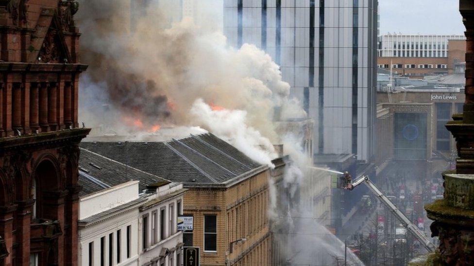 Sauchiehall Street fire