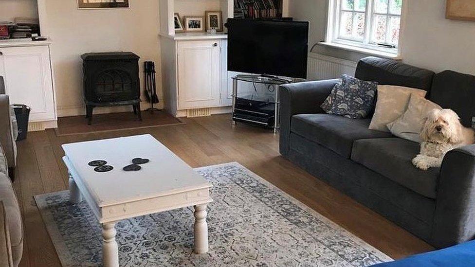 A tidy and organised living room in Chelmsford, Essex