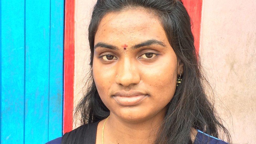 A Burmese Tamil university student B Revathy says limited job opportunity is forcing them to move elsewhere in India