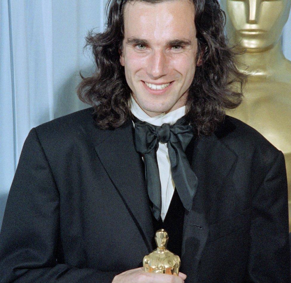 Daniel Day-Lewis in 1990