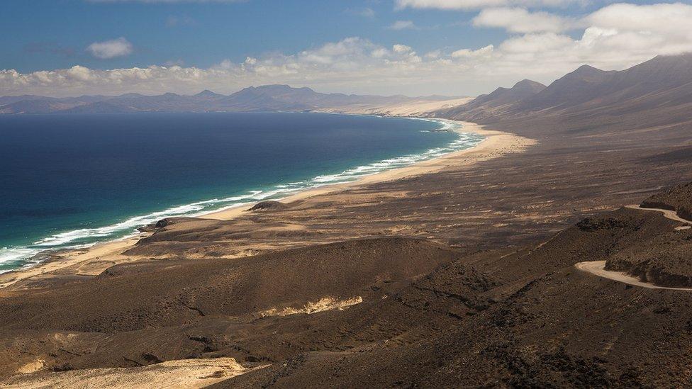 Beaches of Cofete and Barlovento