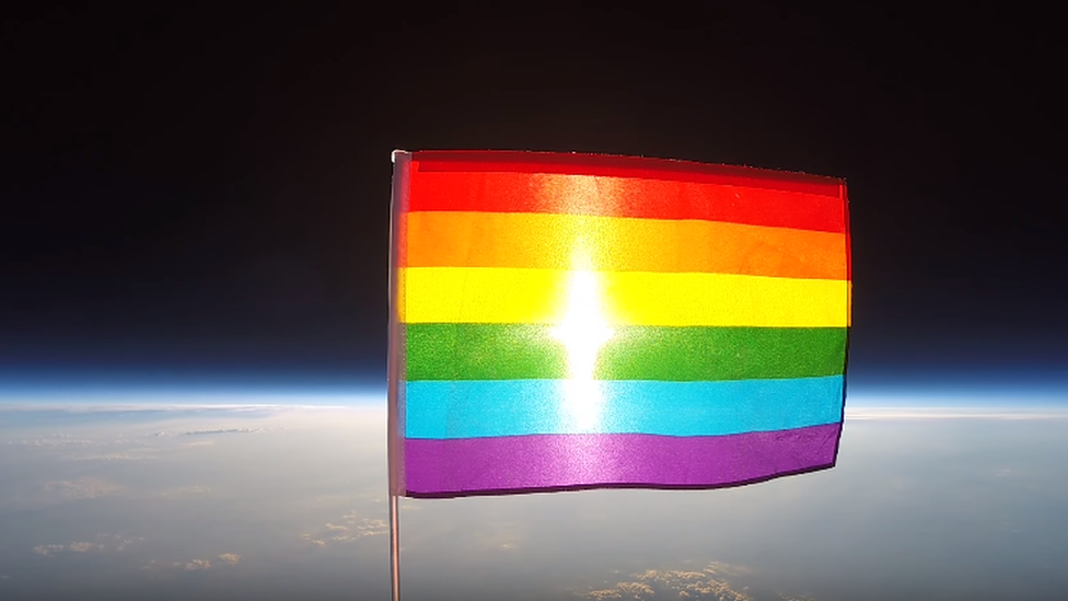 The non-profit group wants gay people to feel safe in every corner of the universe